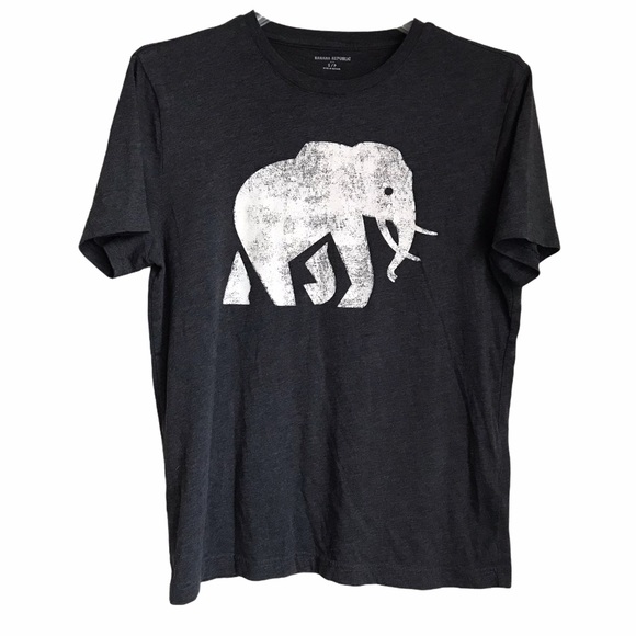 Banana Republic Elephant Graphic T-Shirt